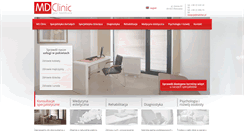 Desktop Screenshot of mdclinic.pl